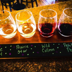 Try a Wine Flight this Thursday!  Tasting room open 1 to 9 pm.